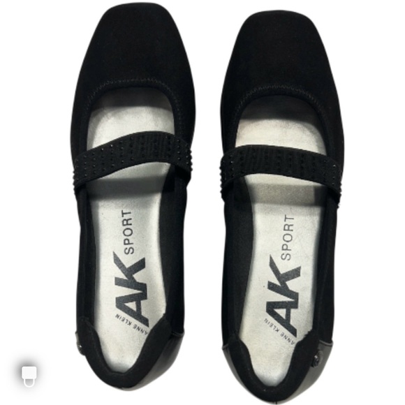 Anne Klein Sport Shoes - 💐Women's Anne Klein Ugene Black Mary Jane Flats Sz.6.5